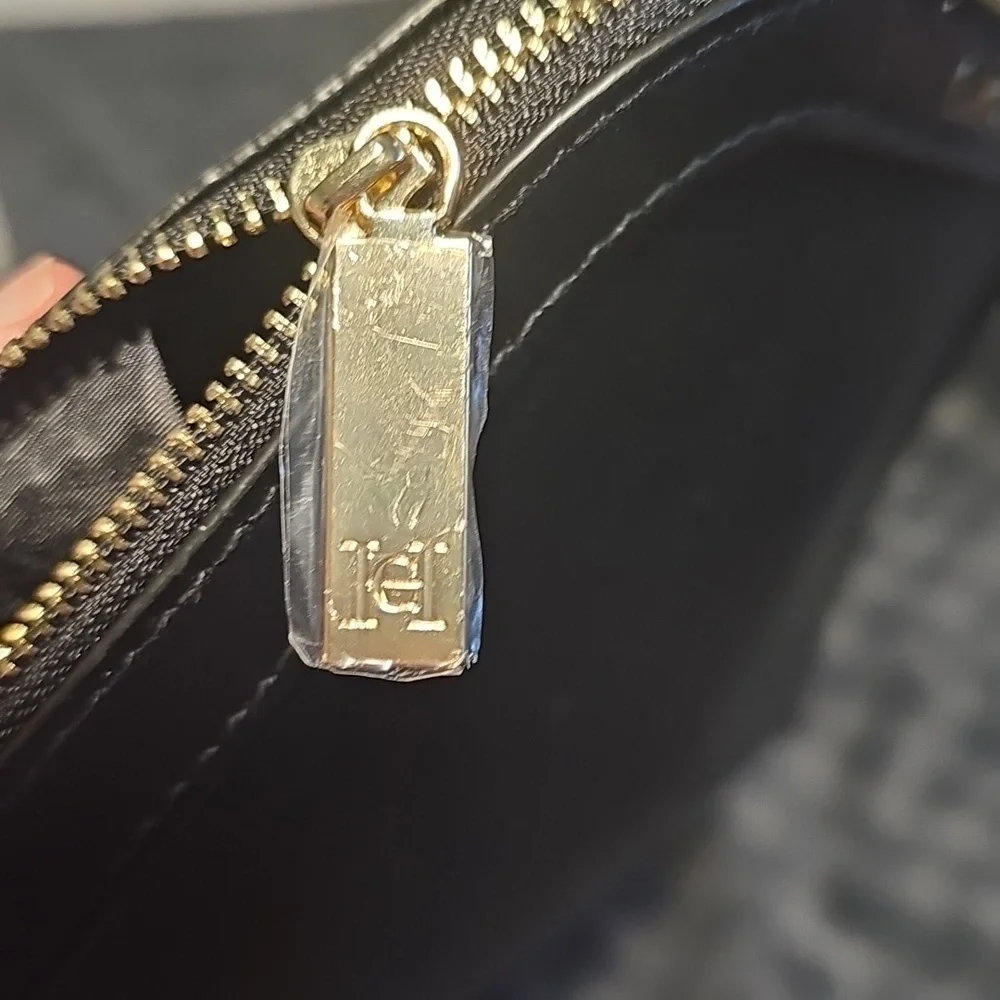 NWT Carolina Herrera Black Cosmetic Bag